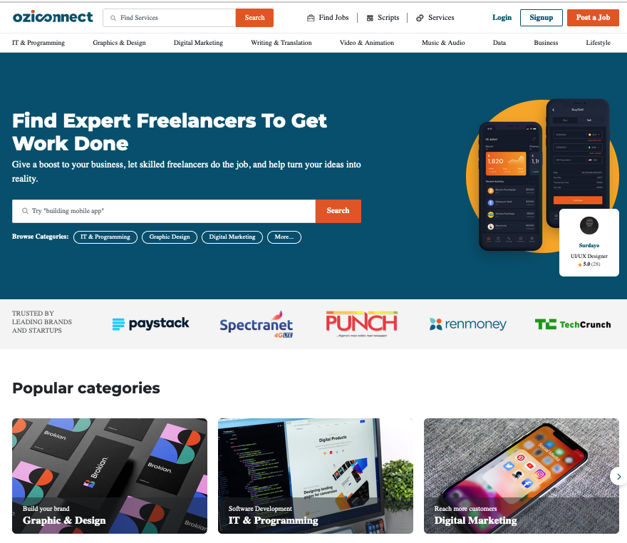 How To Sign up As A Freelancer On Oziconnect?