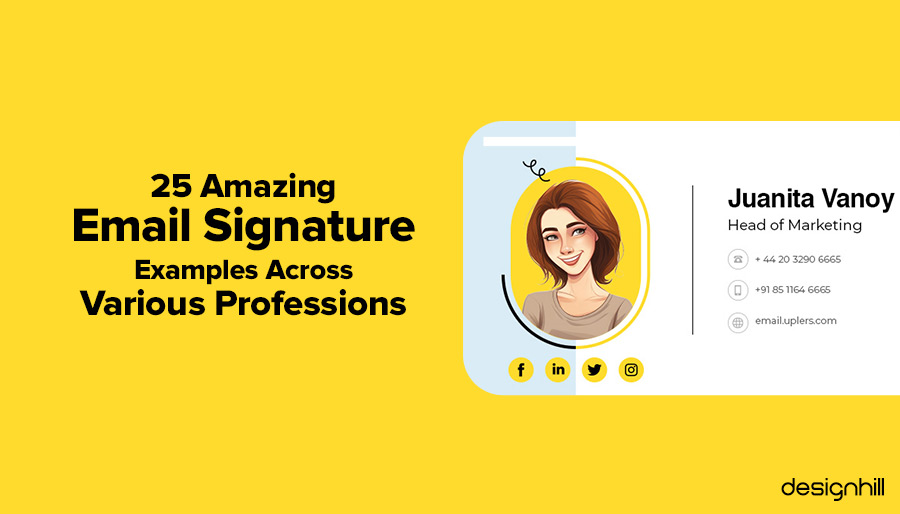 25 Amazing Email Signature Examples Across Various Professions